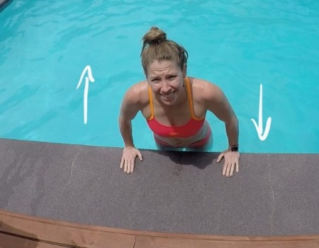 Упражнения для аквааэробики в бассейне для похудения